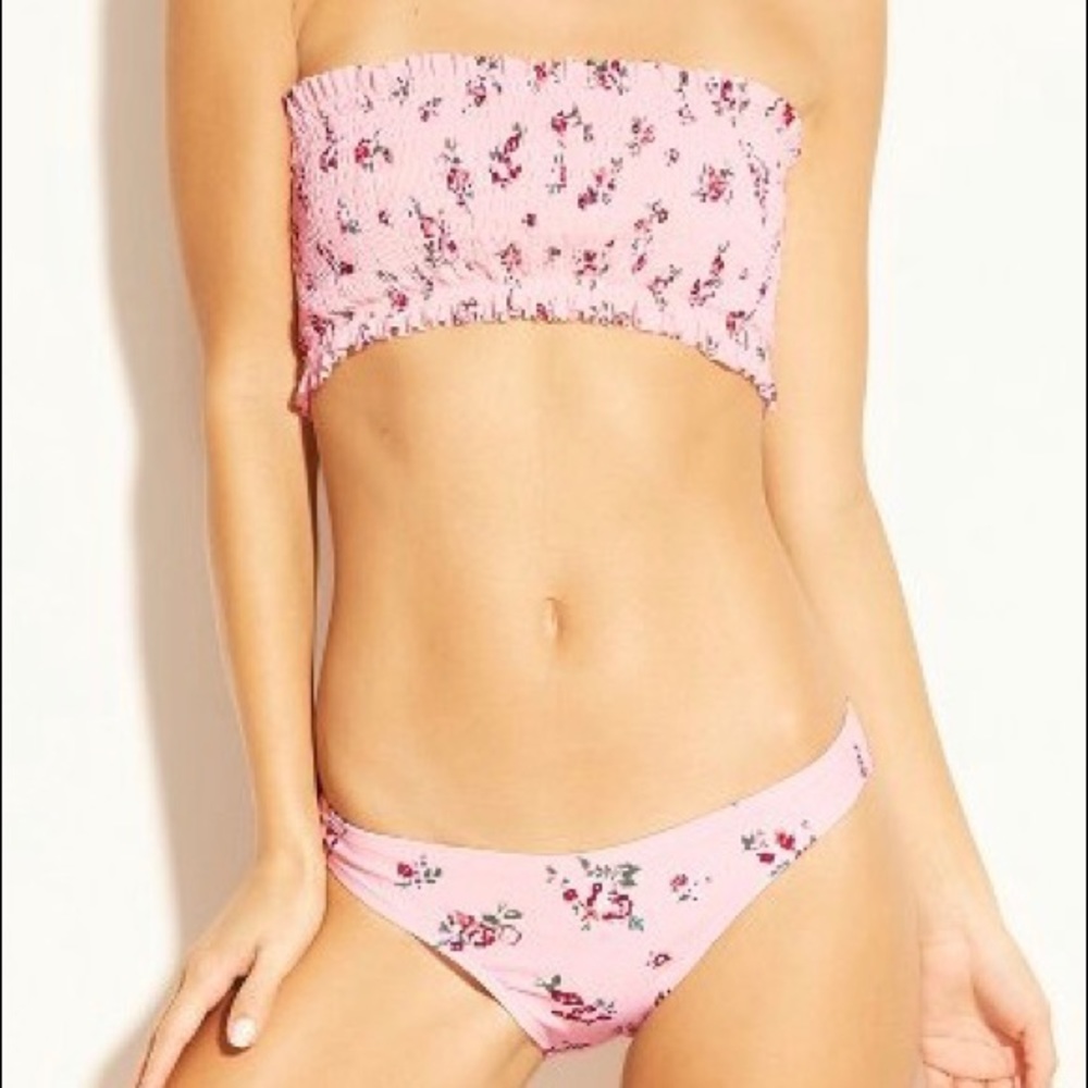 ADORABLE bandeau style swimsuit bikini size XS